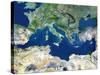 Mediterranean Basin, Satellite Image-PLANETOBSERVER-Stretched Canvas