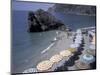 Mediterranean Beach in Cinque Terre, Liguria, Italy,-David Barnes-Mounted Photographic Print