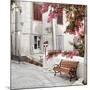 Mediterranean Bench-Alan Blaustein-Mounted Photographic Print