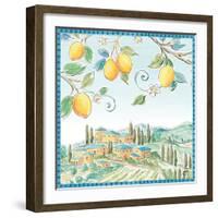 Mediterranean Breeze IX-Daphne Brissonnet-Framed Art Print