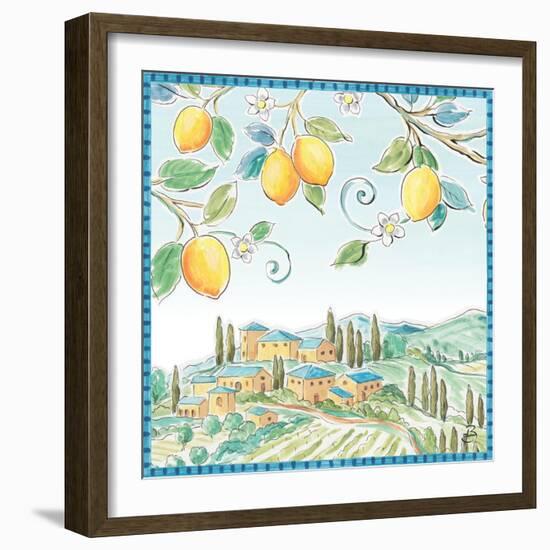 Mediterranean Breeze IX-Daphne Brissonnet-Framed Art Print