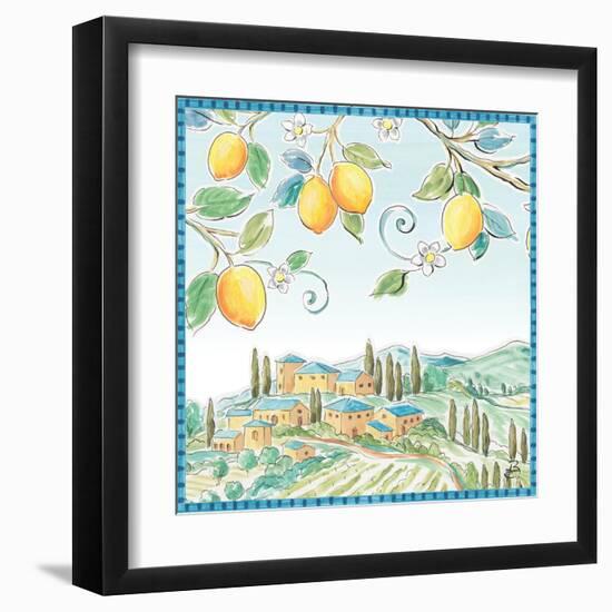 Mediterranean Breeze IX-Daphne Brissonnet-Framed Art Print