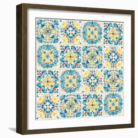 Mediterranean Breeze Step 03B-Daphne Brissonnet-Framed Art Print