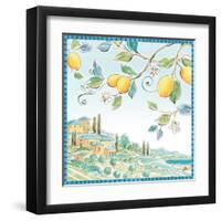 Mediterranean Breeze X-Daphne Brissonnet-Framed Art Print