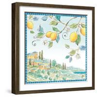 Mediterranean Breeze X-Daphne Brissonnet-Framed Art Print