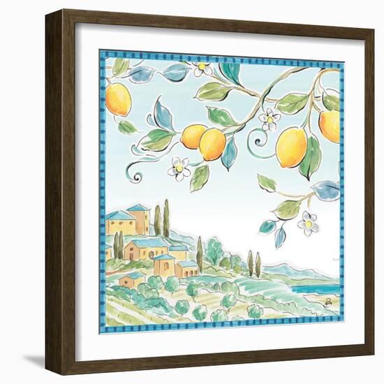 Mediterranean Breeze X-Daphne Brissonnet-Framed Art Print