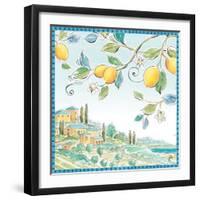 Mediterranean Breeze X-Daphne Brissonnet-Framed Art Print