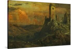 Mediterranean Castle, 1873-Frederic Edwin Church-Stretched Canvas