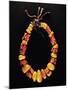 Mediterranean Coral Necklace and Desert Amber Assembled in Morocco in 18th Century-null-Mounted Giclee Print