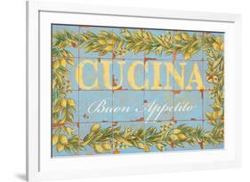 Mediterranean Cucina-Michael Letzig-Framed Art Print