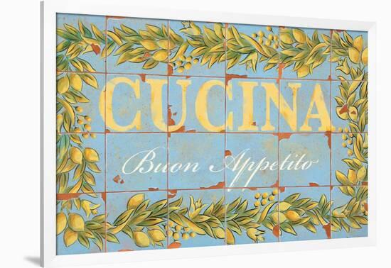 Mediterranean Cucina-Michael Letzig-Framed Art Print