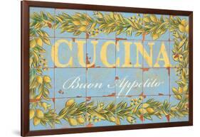 Mediterranean Cucina-Michael Letzig-Framed Art Print