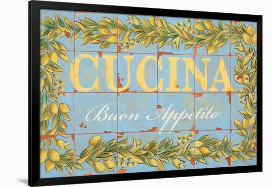 Mediterranean Cucina-Michael Letzig-Framed Art Print