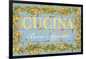 Mediterranean Cucina-Michael Letzig-Framed Art Print