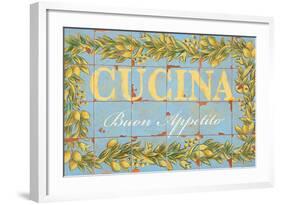 Mediterranean Cucina-Michael Letzig-Framed Art Print