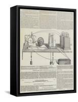 Mediterranean Electric Telegraph-null-Framed Stretched Canvas