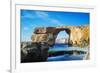 Mediterranean Europe, Malta, Gozo Island, Dwerja Bay, the Azure Window Natural Arch-Christian Kober-Framed Photographic Print