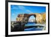 Mediterranean Europe, Malta, Gozo Island, Dwerja Bay, the Azure Window Natural Arch-Christian Kober-Framed Photographic Print