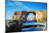 Mediterranean Europe, Malta, Gozo Island, Dwerja Bay, the Azure Window Natural Arch-Christian Kober-Mounted Photographic Print