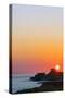 Mediterranean Europe, Malta, Gozo Island, Sunrise over Xwejni Bay-Christian Kober-Stretched Canvas