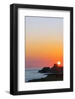 Mediterranean Europe, Malta, Gozo Island, Sunrise over Xwejni Bay-Christian Kober-Framed Photographic Print