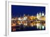 Mediterranean Europe, Malta, the Three Cities, Vittoriosa (Birgu), Grand Harbour Marina-Christian Kober-Framed Photographic Print