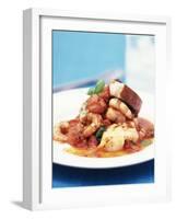 Mediterranean Fish and Seafood Stew-null-Framed Photographic Print