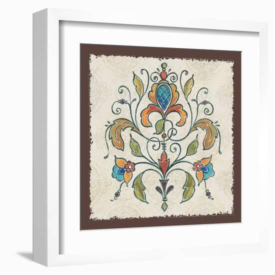 Mediterranean Flair IV-Daphne Brissonnet-Framed Art Print