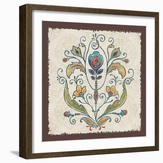 Mediterranean Flair V-Daphne Brissonnet-Framed Art Print