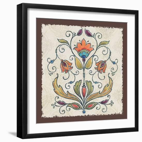 Mediterranean Flair VI-Daphne Brissonnet-Framed Art Print