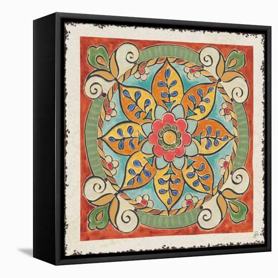 Mediterranean Flair VIII-Daphne Brissonnet-Framed Stretched Canvas