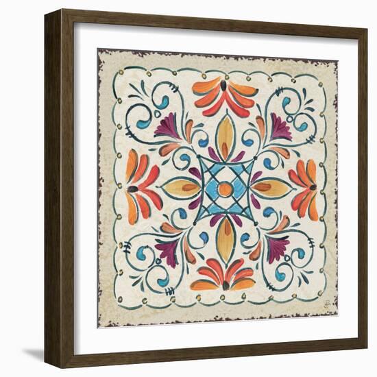 Mediterranean Flair XII-Daphne Brissonnet-Framed Art Print