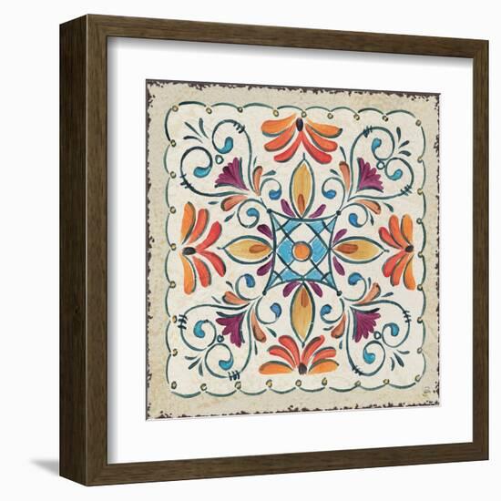 Mediterranean Flair XII-Daphne Brissonnet-Framed Art Print