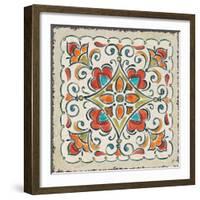 Mediterranean Flair XIII-Daphne Brissonnet-Framed Art Print