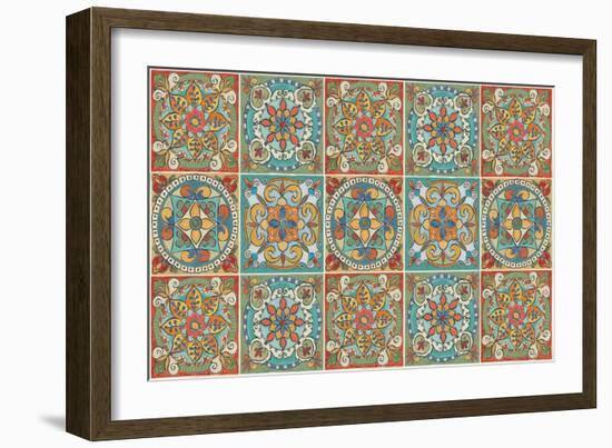 Mediterranean Flair XX-Daphne Brissonnet-Framed Art Print