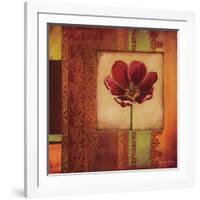 Mediterranean Floral I-Kimberly Poloson-Framed Premium Giclee Print