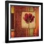 Mediterranean Floral I-Kimberly Poloson-Framed Premium Giclee Print