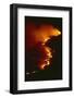 Mediterranean Forest Fire at Night, Spain-Jose B. Ruiz-Framed Photographic Print