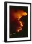 Mediterranean Forest Fire at Night, Spain-Jose B. Ruiz-Framed Photographic Print