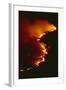 Mediterranean Forest Fire at Night, Spain-Jose B. Ruiz-Framed Photographic Print