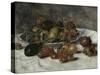 Mediterranean Fruits-Pierre-Auguste Renoir-Stretched Canvas