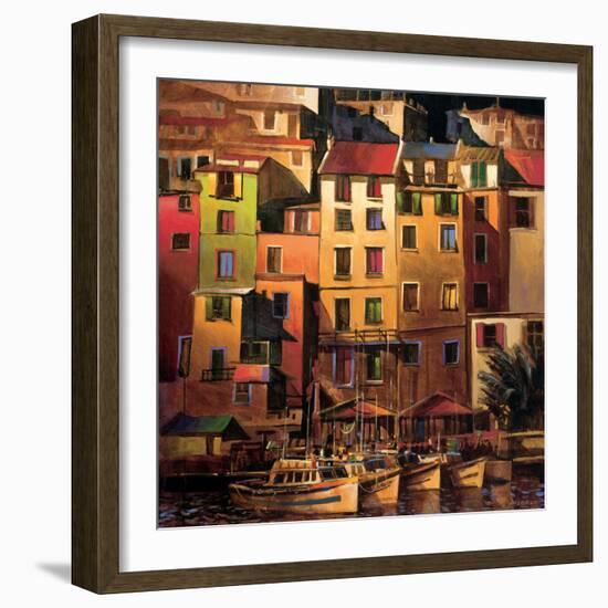 Mediterranean Gold-Michael O'Toole-Framed Art Print