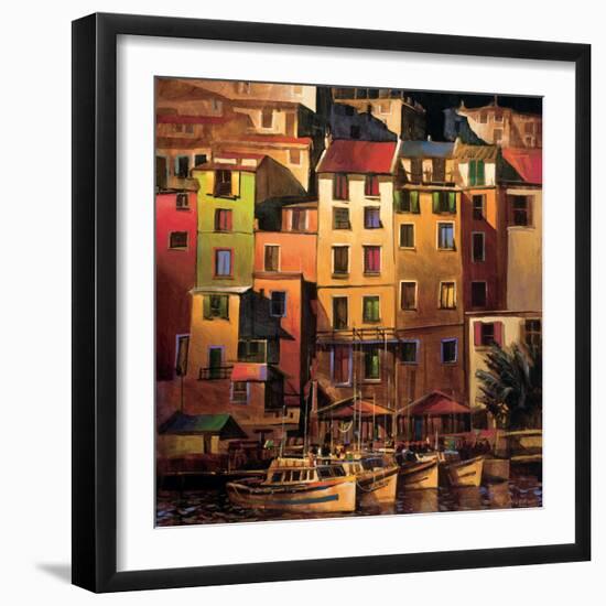 Mediterranean Gold-Michael O'Toole-Framed Art Print