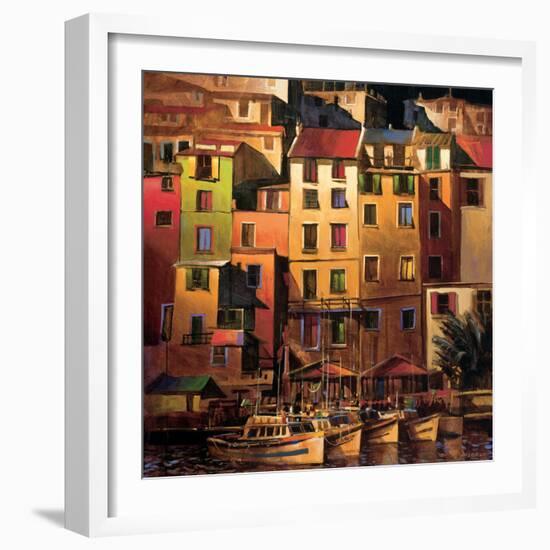 Mediterranean Gold-Michael O'Toole-Framed Art Print