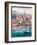 Mediterranean Harbor I-Peter Bell-Framed Art Print