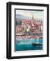 Mediterranean Harbor I-Peter Bell-Framed Art Print