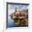 Mediterranean Harbor-Neil Jacobsen-Framed Art Print