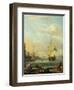 Mediterranean Harbor-Abraham Storck-Framed Art Print