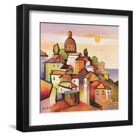 Mediterranean I-Warren Cullar-Framed Art Print