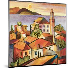 Mediterranean II-Warren Cullar-Mounted Art Print